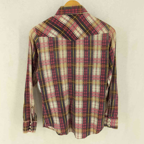 GLAD RAGS 70S スナップボタンウエスタンシャツ レディース 15/16