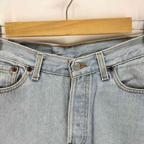 リーバイス Levis MADE IN USA カットオフボタンフライデニムショーツ ボタン裏544刻印 メンズ