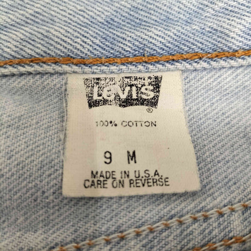 リーバイス Levis MADE IN USA カットオフボタンフライデニムショーツ ボタン裏544刻印 メンズ