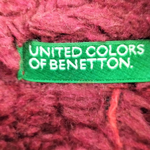 ユナイテッドカラーズオブベネトン UNITED COLORS OF BENETTON フェイクムートンジャケット レディース