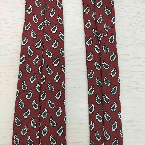 ポロラルフローレン POLO RALPH LAUREN イタリア製 ハンドメイド ペイズリー柄 シルク ネクタイ メンズ