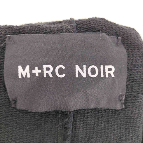 マルシェノア M+RC NOIR ウェーブロゴ プリント クロップド プルオーバー パーカー メンズ import:XL
