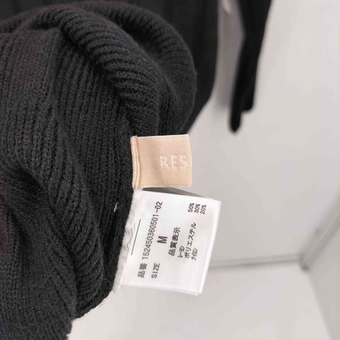 リゼクシー RESEXXY ワイドリブニットワンピース レディース import:M