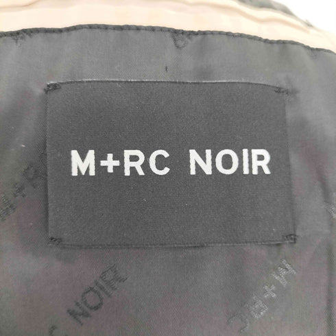 マルシェノア M+RC NOIR 裏地モノグラム 総柄 ジップアップ フーデッド コート メンズ import:XL