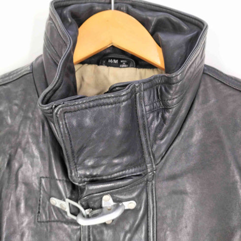 marc new york ダブルジップ ファイヤーマン レザー ジャケット メンズ import:M