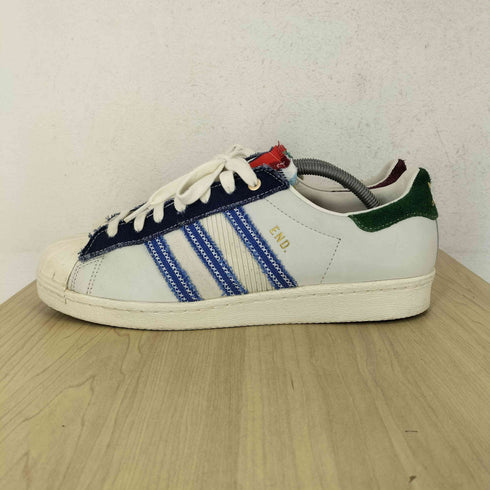 アディダス adidas ×END. SUPER STAR メンズ 27.5cm