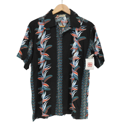 WAIKIKI IMAGE 開襟ボックスアロハシャツ レディース import:L