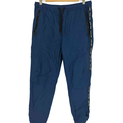 マルシェノア M+RC NOIR サイドロゴライン ナイロン イージー トラック パンツ メンズ JPN:XL