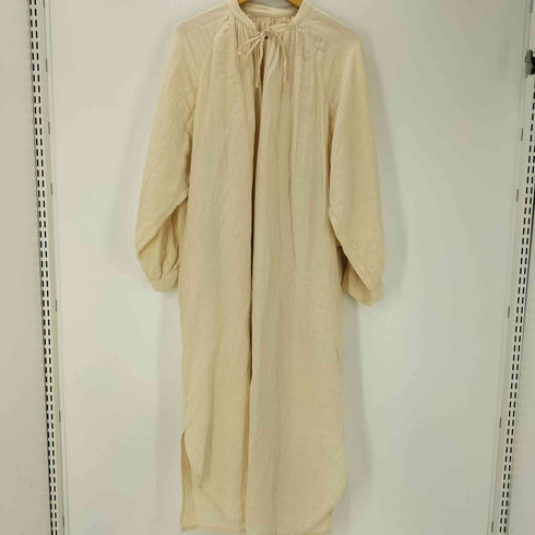 ムジルシリョウヒン 無印良品 ふんわりしぼガーゼ ロングワンピース レディース JPN:XXL