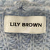 リリーブラウン Lily Brown グラデーション ニットカーディガン レディース ONE SIZE