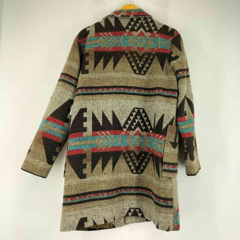 バッカーズ Backers ネイティブ柄チェスターコート メンズ JPN:M