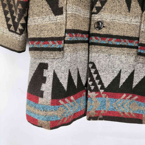 バッカーズ Backers ネイティブ柄チェスターコート メンズ JPN:M