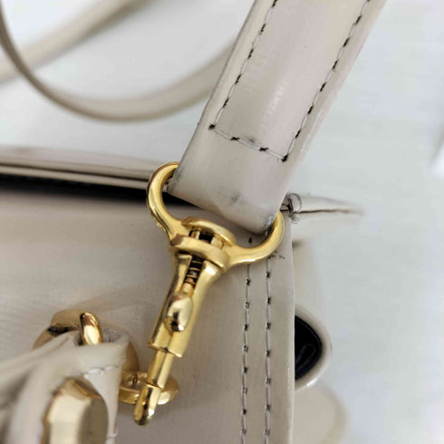oscar de larenta 2WAY レザー ショルダーバッグ レディース