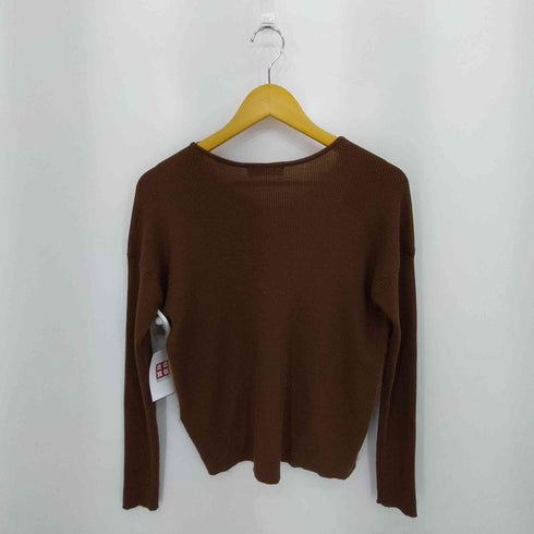 デミルクスビームス Demi-Luxe BEAMS フロントフラッフィ Vネックニット レディース