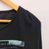 スカラー ScoLar グラフィック プリント クルーネック L/S Tシャツ ワンピース レディース