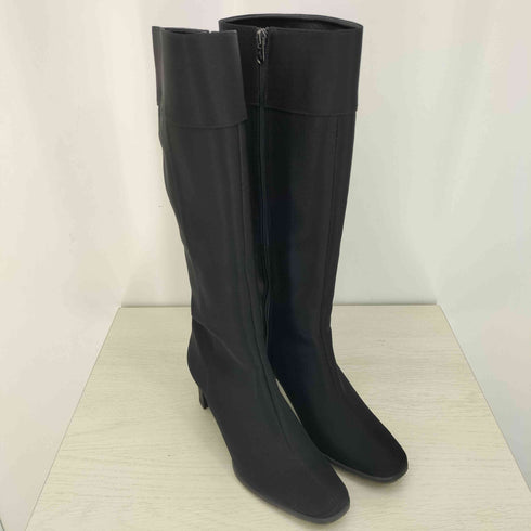 ギンザカネマツ 銀座かねまつ GINZA kanematsu GORE-TEX サイドジップ ロングブーツ レディース JPN:24.5