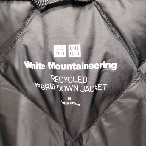 ユニクロ UNIQLO 24AW リサイクルハイブリッドダウンジャケット メンズ JPN:M
