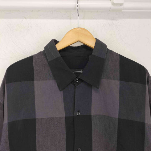 ラッドミュージシャン LAD MUSICIAN 20SS R/C BLOCK CHECK SHORT SLEEVE BIG SHIRT メンズ JPN:44