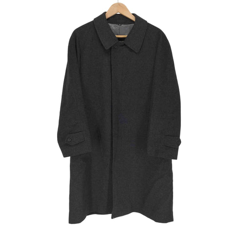 Me.SWALLOW カシミヤ100比翼ステンカラーコート メンズ 90A4