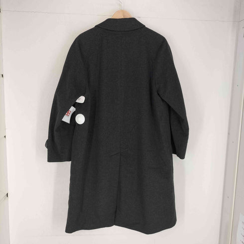 Me.SWALLOW カシミヤ100比翼ステンカラーコート メンズ 90A4