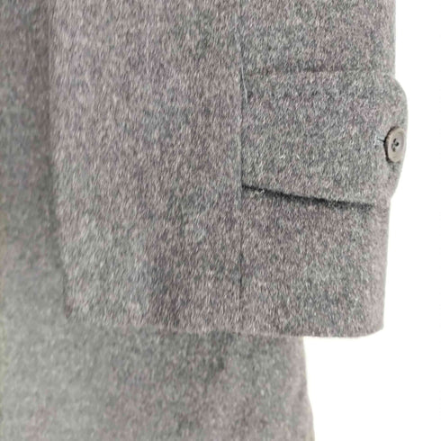 Me.SWALLOW カシミヤ100比翼ステンカラーコート メンズ 90A4