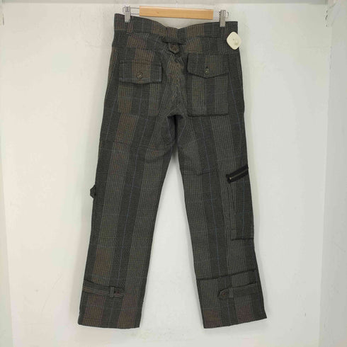 IMPERIAL MADE IN ITALY チェック柄 ギミックパンツ メンズ 44