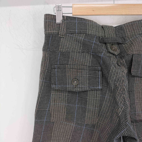 IMPERIAL MADE IN ITALY チェック柄 ギミックパンツ メンズ 44