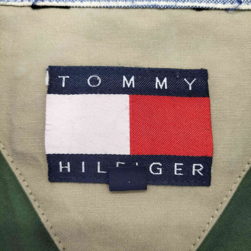 トミーヒルフィガー TOMMY HILFIGER エンブレム刺繍 スウィングトップ メンズ import:L