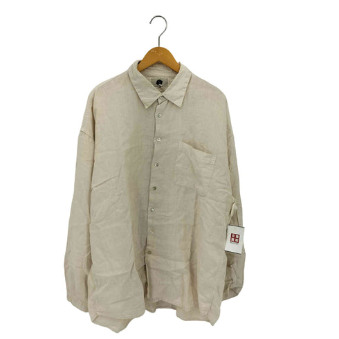 WORKS L/S リネン オーバーシャツ メンズ