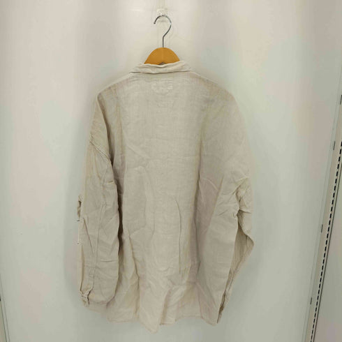 WORKS L/S リネン オーバーシャツ メンズ