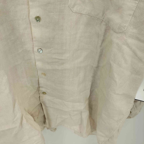 WORKS L/S リネン オーバーシャツ メンズ