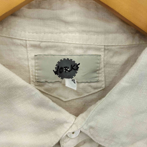 WORKS L/S リネン オーバーシャツ メンズ
