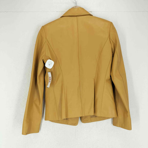 BELLUCCI ラムレザーテーラードジャケット レディース L