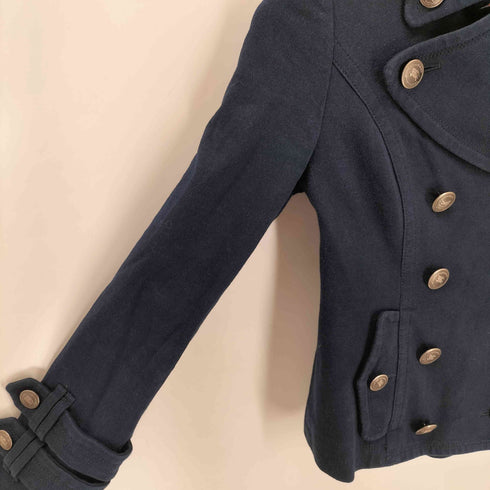 バーバリーブルーレーベル BURBERRY BLUE LABEL コットンピーコート レディース 38