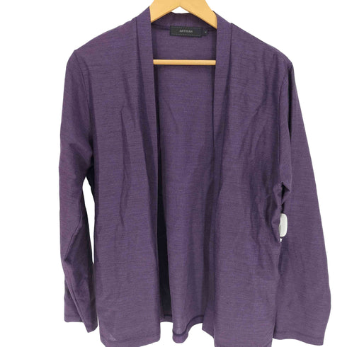 アルチザン ARTISAN リネン ブレンド 光沢カーディガン メンズ JPN:M