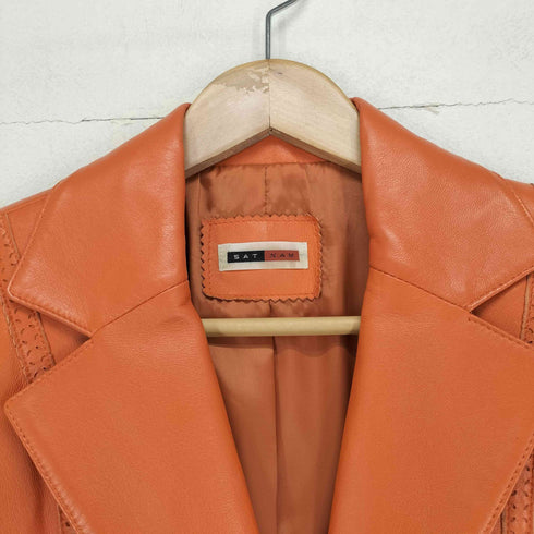 satman 3Bラムテーラードジャケット レディース 42