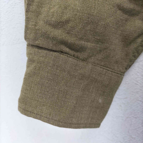 ユーエスアーミー U.S. ARMY 40S 皿ボタン マチ付き ウール オフィサーシャツ ラプチャードダック メンズ 15-32