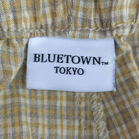 BLUETOWN TOKYO チェック柄 ショートパンツ ショーツ メンズ L