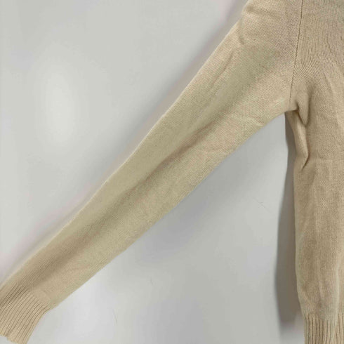 ラルフローレン RALPH LAUREN カシミヤ混 ポニー刺繍クルーネックウールニット レディース import:M