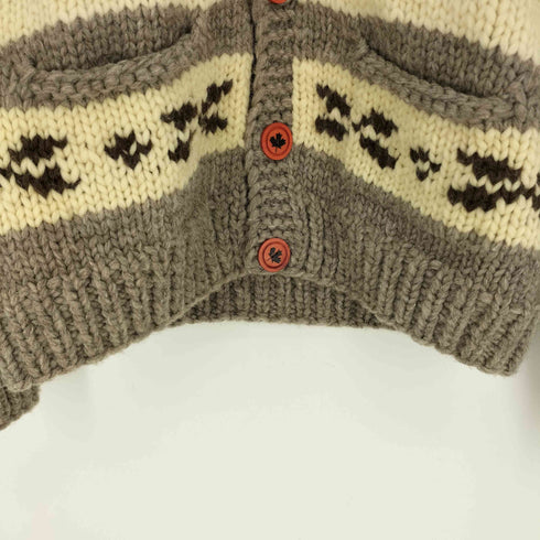 THUNDERBIRD 80S カナダ製 カウチン ニット ウール カーディガン メンズ