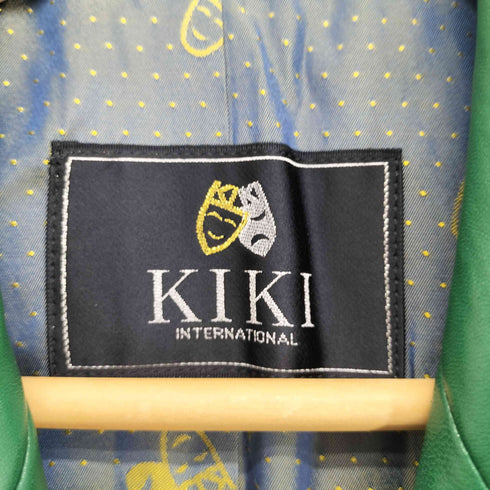 ラムレザー3Bテーラードジャケット レディース 11