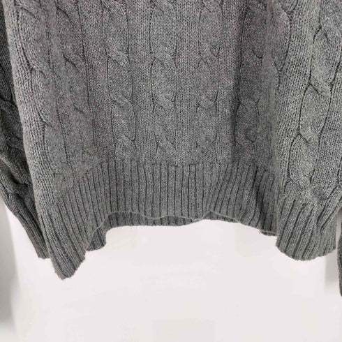 ポロラルフローレン POLO RALPH LAUREN ポニー刺繍ケーブルニット メンズ import:L