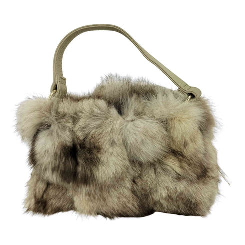 BEATS AND SPICES 2WAYラビットファーショルダーバッグ レディース