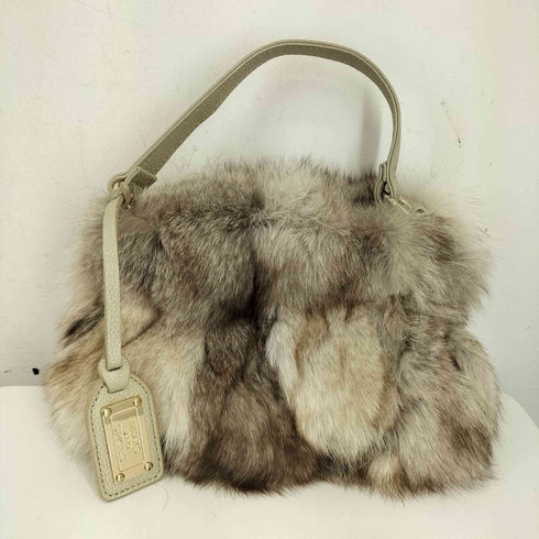 BEATS AND SPICES 2WAYラビットファーショルダーバッグ レディース