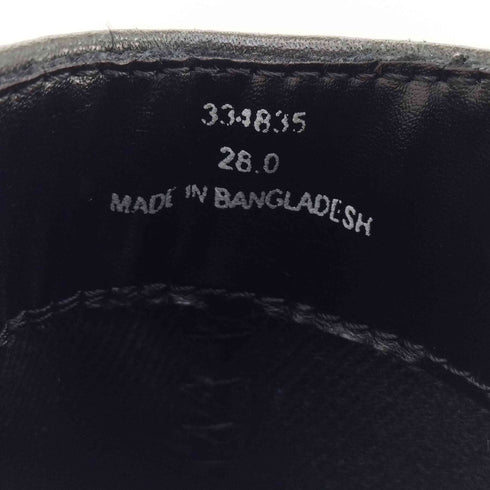 ジーユー GU リアルレザー サイドゴアブーツ メンズ JPN:28