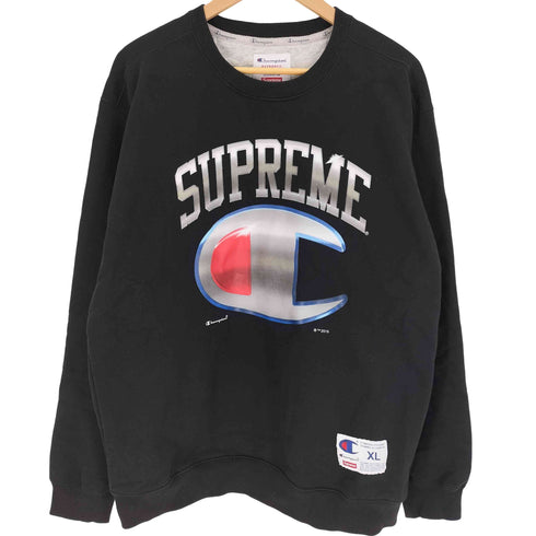 シュプリーム Supreme 19SS Chrome Crewneck メンズ import:XL