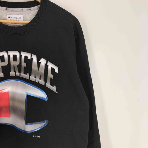 シュプリーム Supreme 19SS Chrome Crewneck メンズ import:XL