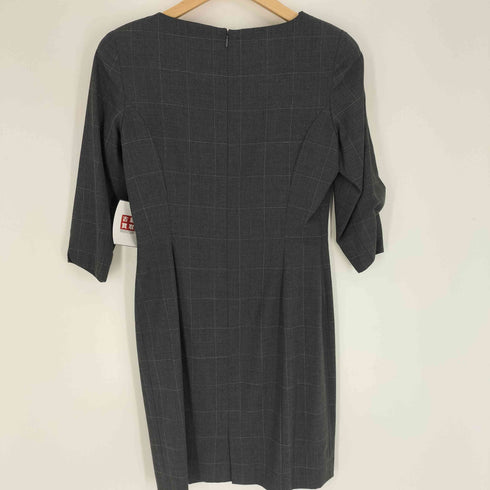 ブルックスブラザーズ BROOKS BROTHERS グラフチェック ボートネック Q/S タイトワンピース レディース JPN:9号