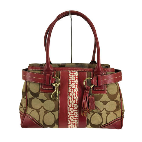 コーチ COACH シグネチャーハンドバッグ レディース