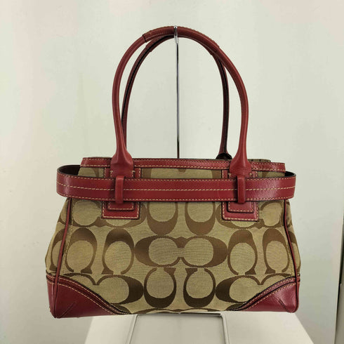 コーチ COACH シグネチャーハンドバッグ レディース